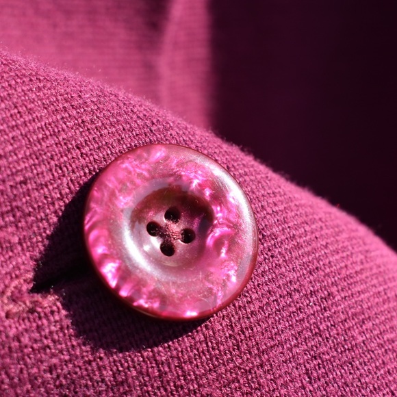 Anne Klein burgundy cardigan - Picture 5 of 5